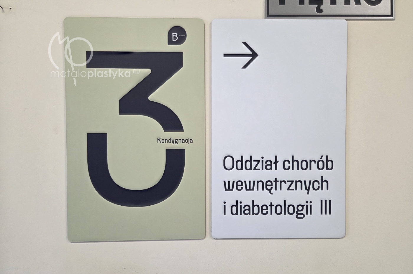 System informacji wizualnej Szpitala Falkiewicza we Wrocławiu