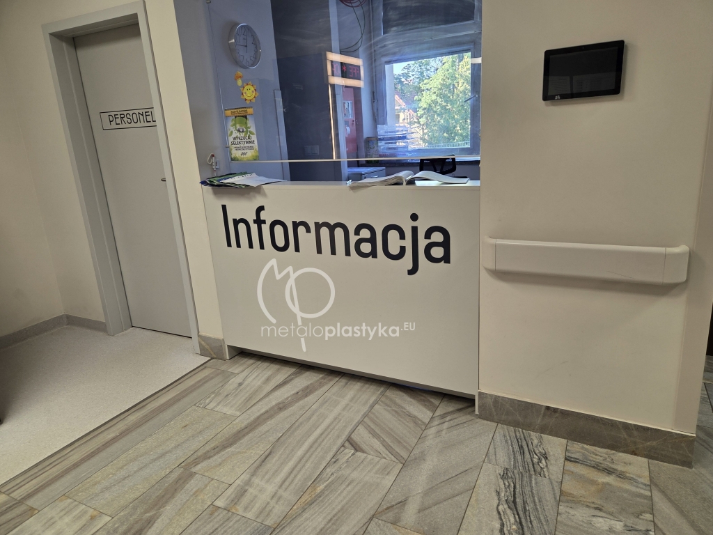 System informacji wizualnej Szpitala Falkiewicza we Wrocławiu