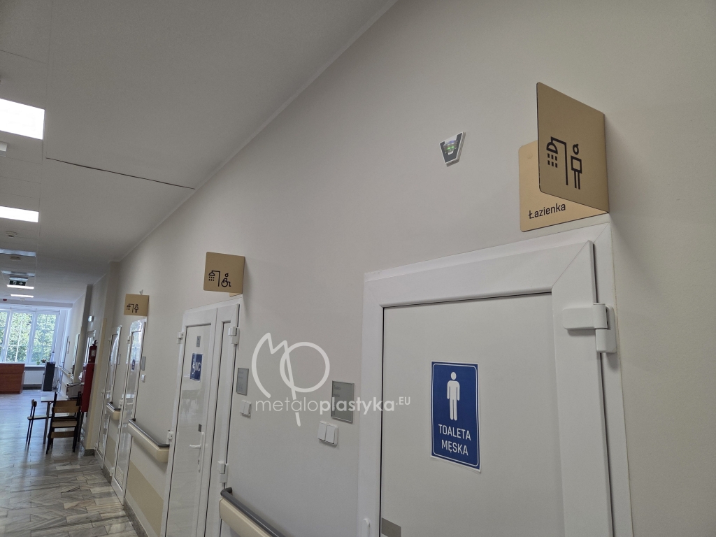 System informacji wizualnej Szpitala Falkiewicza we Wrocławiu