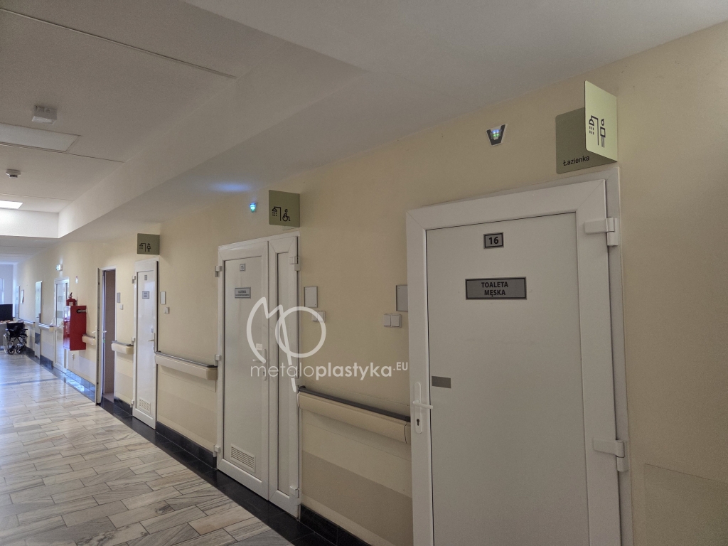 System informacji wizualnej Szpitala Falkiewicza we Wrocławiu