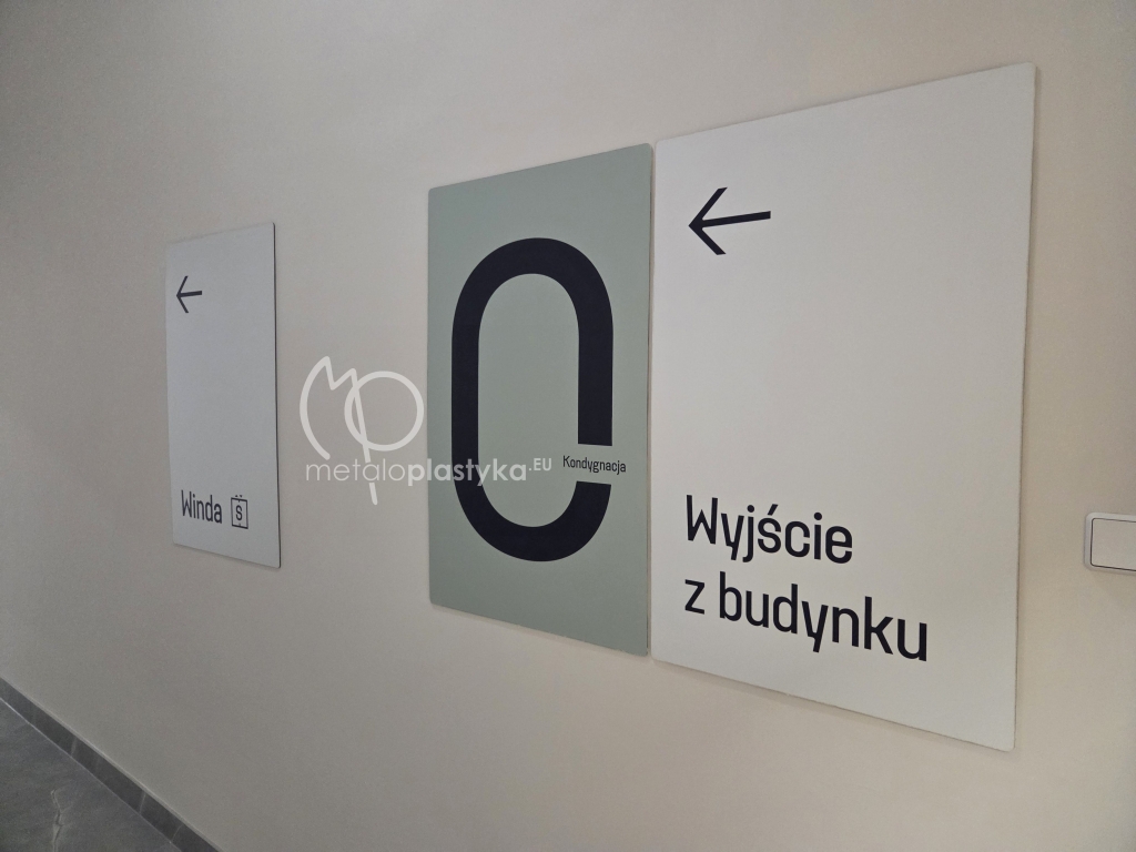 System informacji wizualnej Szpitala Falkiewicza we Wrocławiu