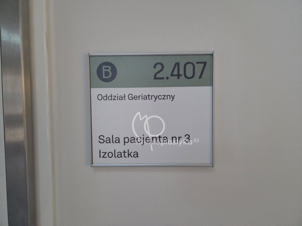 System informacji wizualnej Szpitala Falkiewicza we Wrocławiu