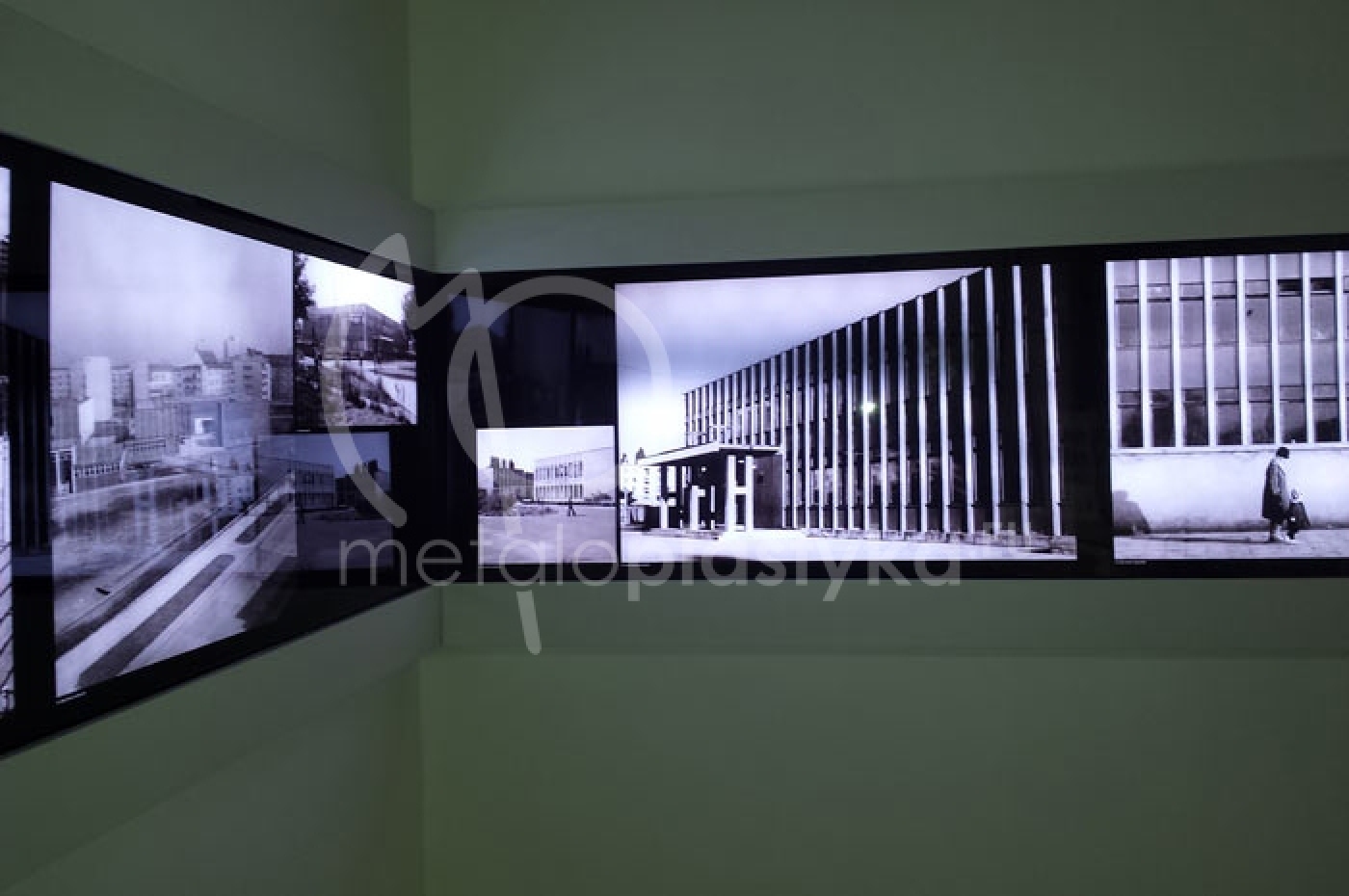 Wystawa podświetlana LED Metaloplastyka w Muzeum Architektury