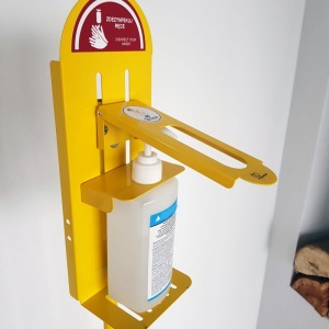 stojak na dozownik Dez-Met-1 Metaloplastyka koronawirus