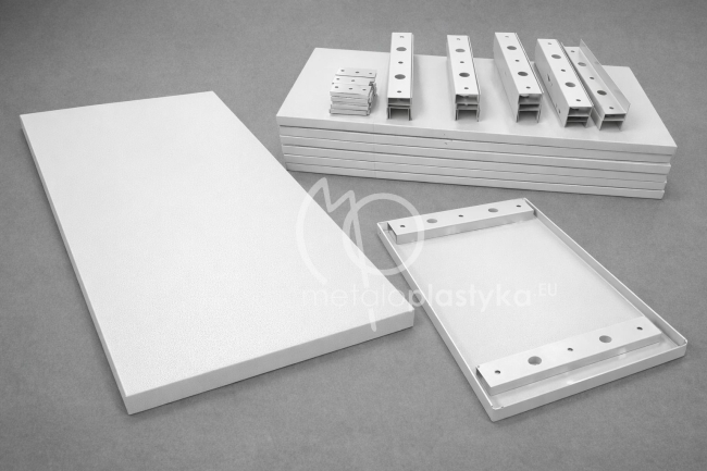 An electrical cabinet roof cover